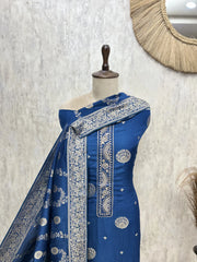 Dola Silk Unstitched Suits