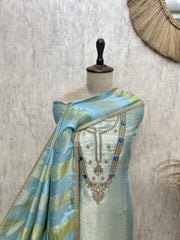 The Lustre of Artistry – Giraffe Tissue Unstitched Suits
