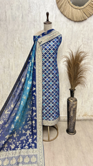 Banarasi Khaddi Georgette Unstitched Suits