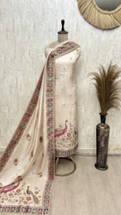 Timeless Beauty Of Opada Silk Unstitched Suits