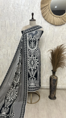 Boho Muslin Unstitched Suit