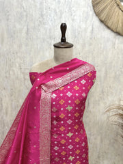 The Regal Imprint Dola Silk Unstitched Suits
