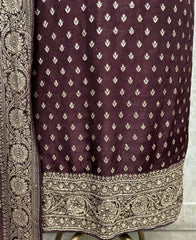 Alluring Dola Silk Unstitched Suits