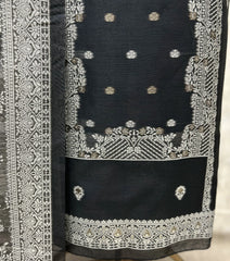 Jamdani Heritage Elegance Unstitched Suit