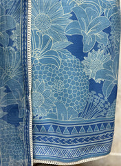 Floral Embroidered Maheshwari Unstitched Suits