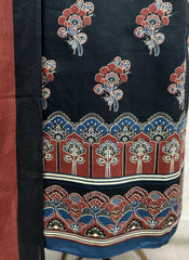 The Scalloped Arch Ajrakh Unstitched Suits