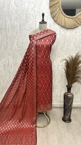 Royal Weave Maheshwari Unstitched Suits