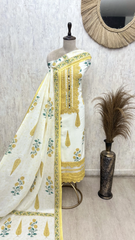 Botanical Grace Cotton Unstitched Suits