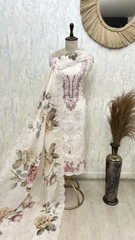 Floral Sonata Organza Unstitched Suits