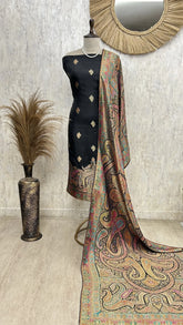 Fine silk Unstitched suit with Position Print