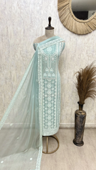 Nazaakat Royale Georgette Unstitched Suits