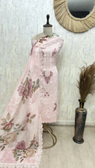Lacebound Garden Organza Unstitched Suits