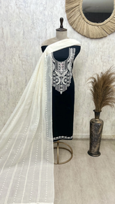 Thread Elegance Cotton Unstitched Suit