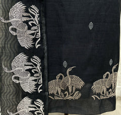 Swan Song Linen Unstitched Suit