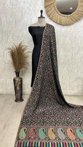 Non Reversible Semi Pashmina Unisex Shawls With Curated Box Packaging