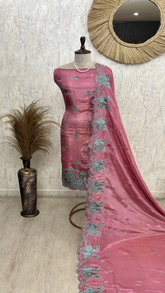Antique Elegance Unstiched Suit
