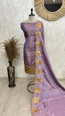 Antique Elegance Unstiched Suit
