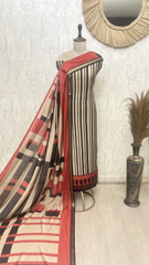 Stripes of Grace Maheshwari Unstitched Suits
