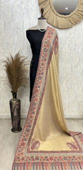 NonReversible Semi Pashmina Unisex Shawls With Curated Box Packaging