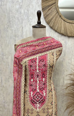 Tribal Essence Linen Unstitched Suit
