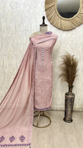 Whisper Weave Mul Cotton Unstitched Suit