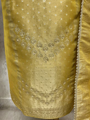 Golden Rose Drapes Unstiched Suit