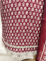 Nazakat Unstitched Suit