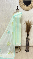 Whispering Bloom Georgette Unstitched Suit