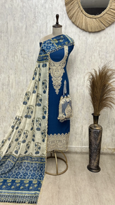 Royal Heirloom Mul Cotton Unstitched Suits