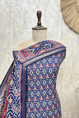 Patola Maheshwari Unstitched Suits