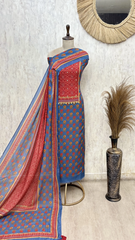 Melody Mul Cotton Unstitched Suits