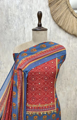 Melody Mul Cotton Unstitched Suits