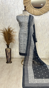 Classic Maze Charm Unstitched Suit