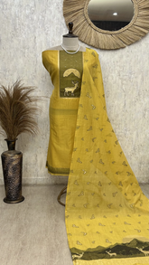 Soft Autumn Elegance Unstitched Suit
