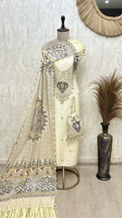 Imperial Noor Russian Silk Unstitched Suits