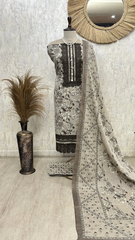Woven Royal Charm Unstitched Suit