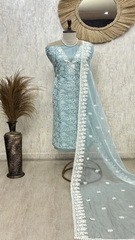 Royal Maheshwari Grace Unstitched Suit