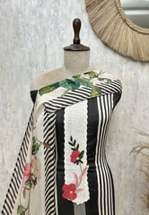 Botanical Grace Muslin Unstitched Suit