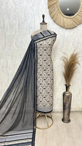 Regal Motif Maheshwari Cotton Unstitched Suit