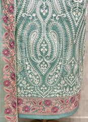 Ethereal Mul Chanderi Unstitched Suit