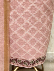 Meadow Loom Jamdani Linen Unstitched Suit
