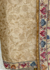 Blossom Charm Ensemble Maheshwari Unstitched Suit