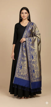 Reversible Moonlight Unisex Stoles With Curated Box Packaging