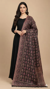 Non Reversible Pashmina Unisex Stole With Curated Box Packaging