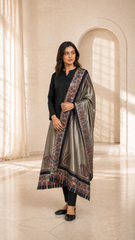 NonReversible Semi Pashmina Unisex Shawls With Curated Box Packaging