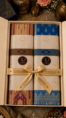 The Kapdakart His & Her Collection Of Semi Pashmina Stole with Premium Box Packaging
