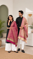 Reversible Moonlight Unisex Stoles With Curated Box Packaging