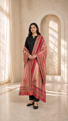 NonReversible Semi Pashmina Unisex Shawls With Curated Box Packaging