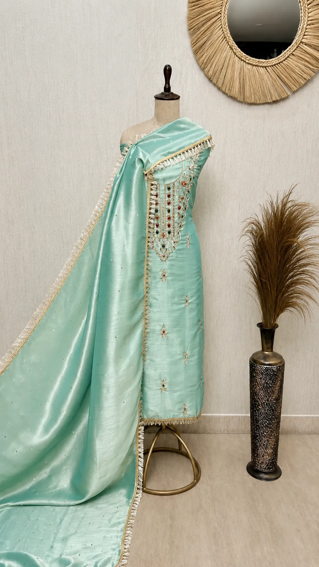 Effortless Elegance Giraffe Tissue Unstitched Suit
