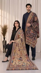 Royal Tapestry Reversible Semi Pashmina Stole